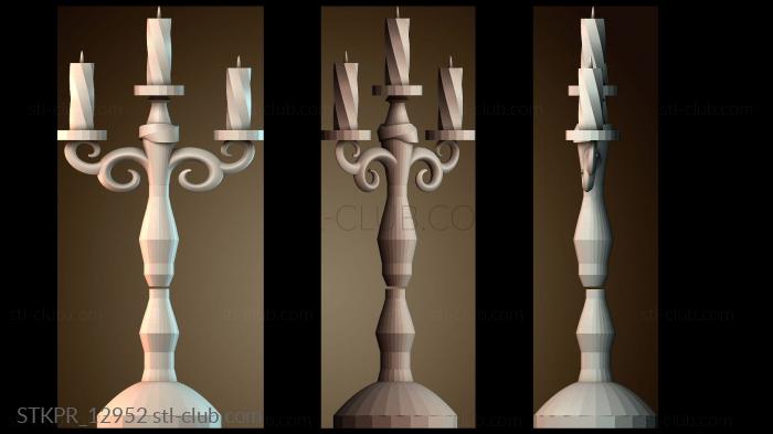 Статуэтки упрощенные Жуткая свеча