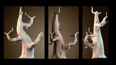 3D модель Мертвое дерево (STL)