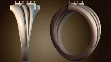 3D модель Бриллиантовое кольцо (STL)