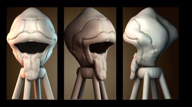 3D модель Конфетница на Хэллоуин (STL)