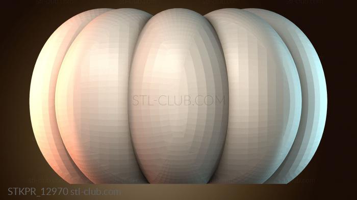 Статуэтки упрощенные Подсвечник в форме тыквы