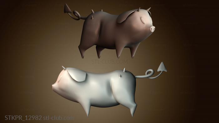 Статуэтки упрощенные Жирный наггетс