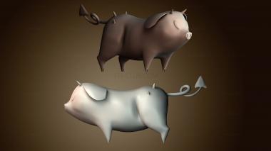 3D модель Жирный наггетс (STL)