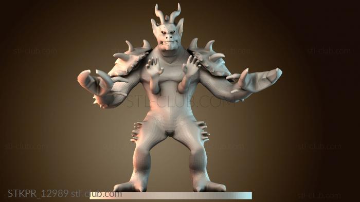 Статуэтки упрощенные Глабрезу