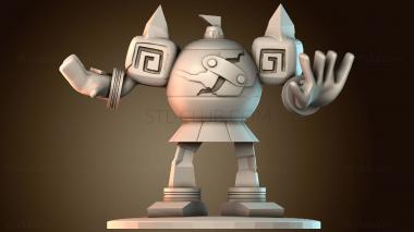 3D модель Голурк Покемон (STL)