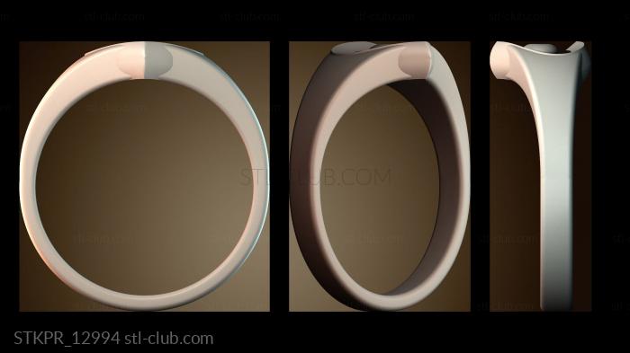 Статуэтки упрощенные Кольцо в форме сердца