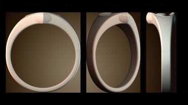 3D модель Кольцо в форме сердца (STL)