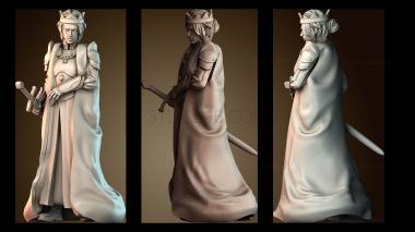 3D модель Королева Элленор (STL)