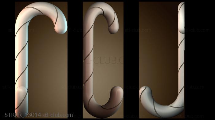 Держатель для чулок в виде леденцов