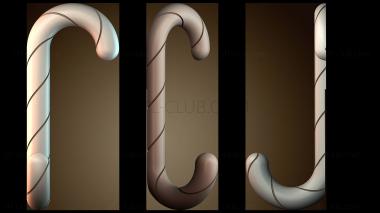 3D модель Держатель для чулок в виде леденцов (STL)