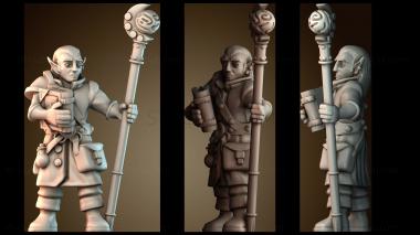 3D модель Эльфийский чародей (STL)