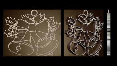 3D модель Ленточный колокольчик (STL)