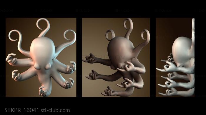 Статуэтки упрощенные Fucktopus