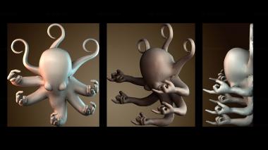 3D модель Fucktopus (STL)