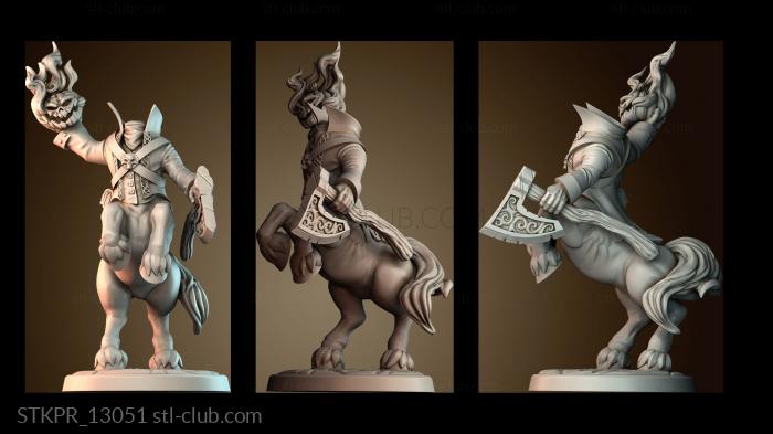 Статуэтки упрощенные Безголовый кентавр