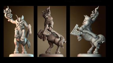 3D модель Безголовый кентавр (STL)