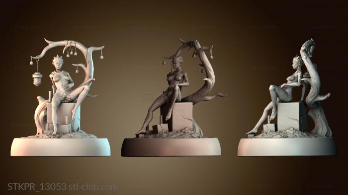 Статуэтки упрощенные Орхидея Дриада