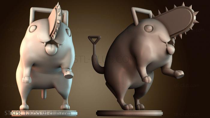 Статуэтки упрощенные Pochita