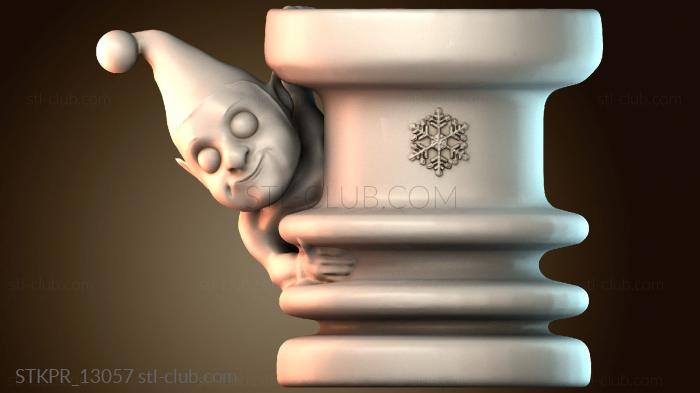 Статуэтки упрощенные Подлый эльф держатель