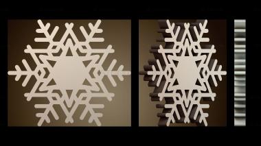 3D модель Снежинка (STL)