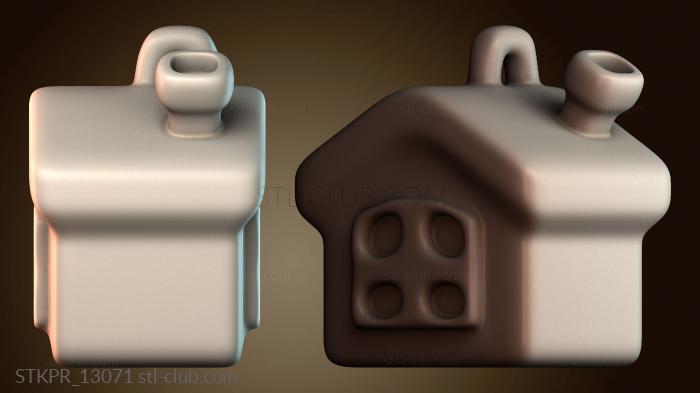 Статуэтки упрощенные Игрушка домик