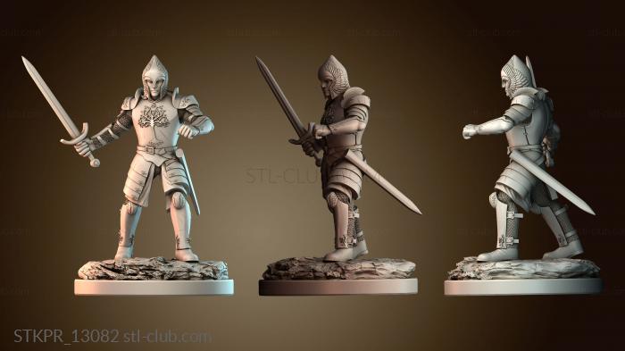 Статуэтки упрощенные Солдат