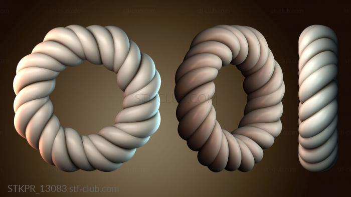 Статуэтки упрощенные Спиральный орнамент