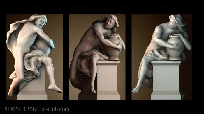 Статуэтки упрощенные Дух, охраняющий тайну гробницы