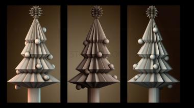 3D модель Украшение для рождественской елки (STL)