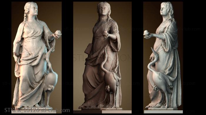 Статуэтки упрощенные Аллегория бдительности в Гатчинском дворце