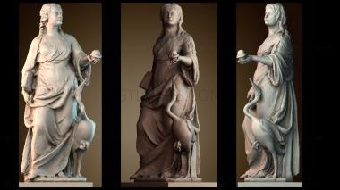 3D модель Аллегория бдительности в Гатчинском дворце (STL)