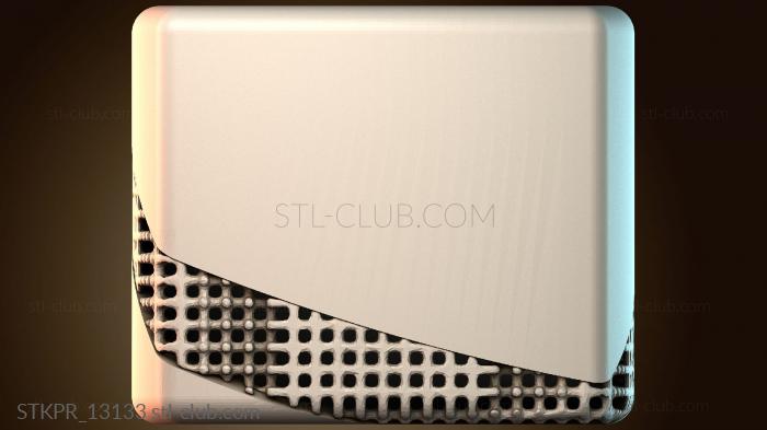 Статуэтки упрощенные Решетчатая полосатая коробка