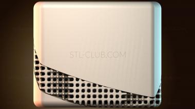 3D модель Решетчатая полосатая коробка (STL)