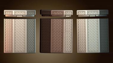 3D модель Восьмиугольная коробка с верхом (STL)