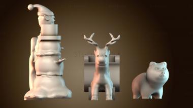 3D модель Рождественский набор (STL)