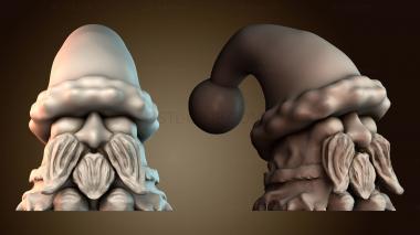 3D модель Санта гном (STL)