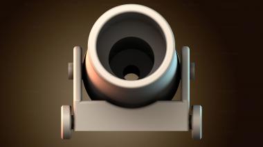 3D модель Пушка (STL)