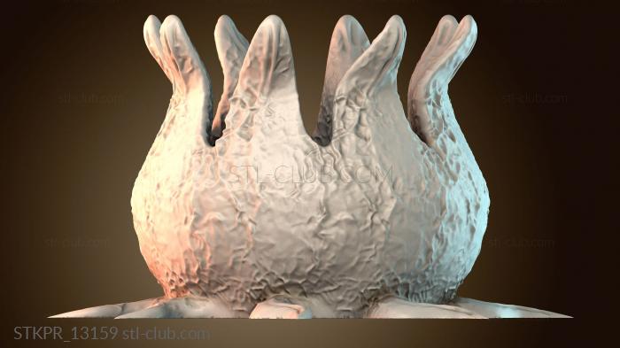 Статуэтки упрощенные Инопланетный цветочный горшок