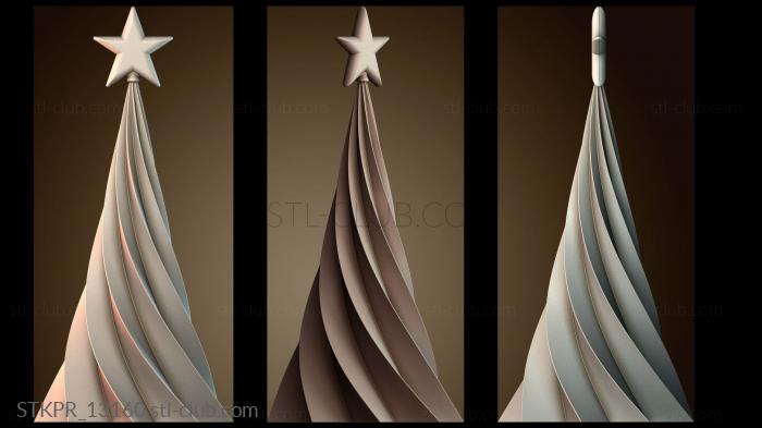 Статуэтки упрощенные Рождественская елка