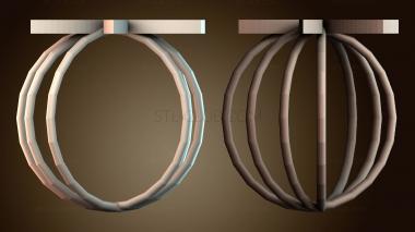 3D модель Цветочное кольцо (STL)