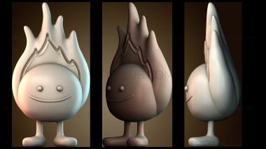 3D модель Пожарный (STL)