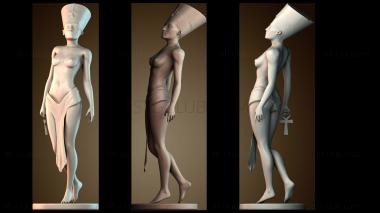 3D модель Нефертити (STL)