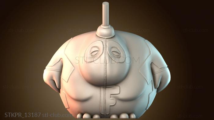 Статуэтки упрощенные Дарлин Angry birds