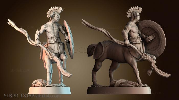Статуэтки упрощенные Кентавр щитоносец
