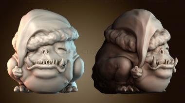 3D модель Рождественский пещерный топот (STL)