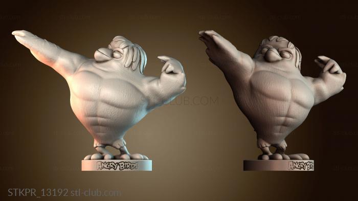 Статуэтки упрощенные Голландский Angry birds