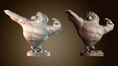 3D модель Голландский Angry birds (STL)