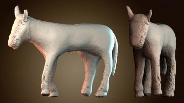 3D модель Осел (STL)