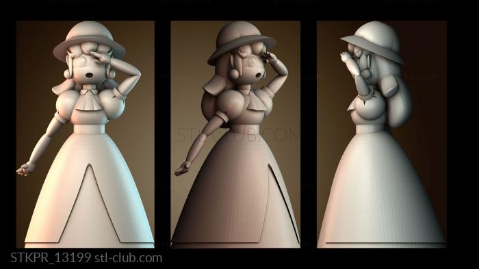 Статуэтки упрощенные Explorer Peach