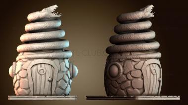 3D модель Некромант из Дома Фей (STL)